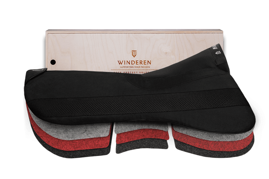 Winderen Correction Comfort Dressage Half Pad - 18mm - Vision Saddlery