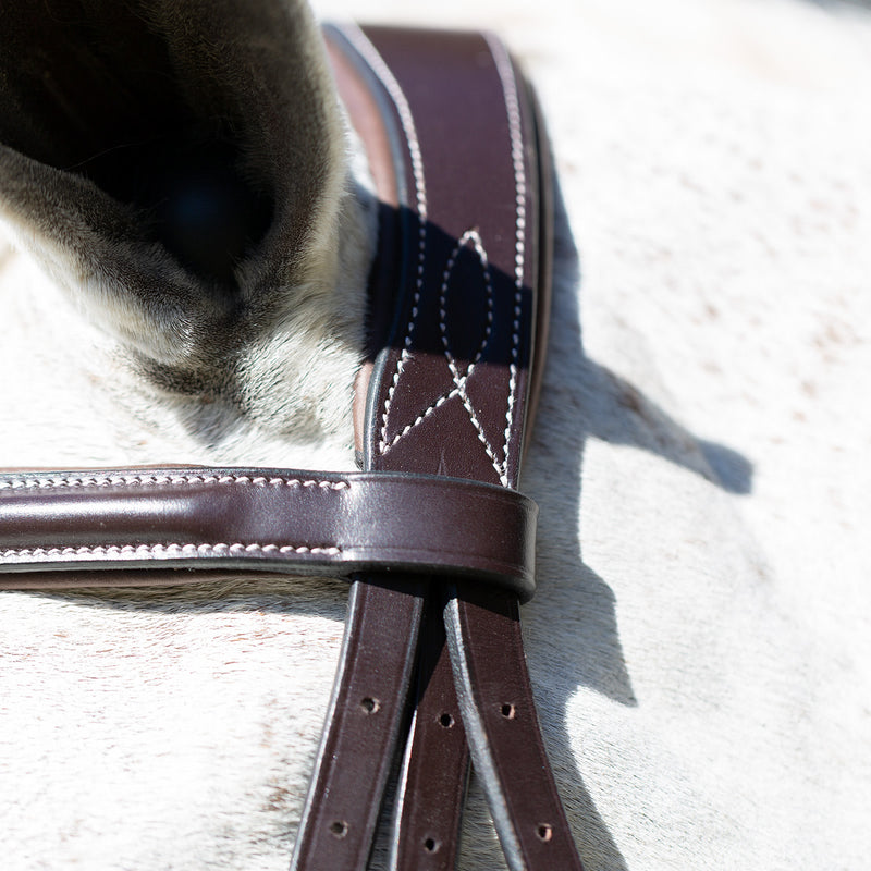 Equinavia Valkyrie Wide Noseband Hunter Bridle with Reins - Vision Saddlery