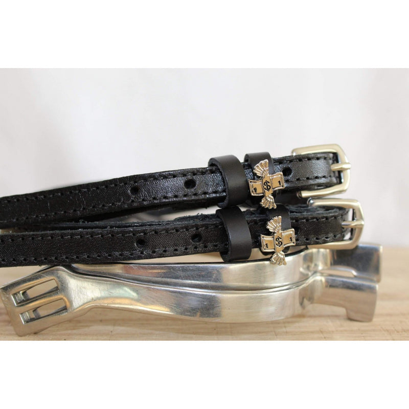 ManeJane Spur Straps with Charm - VARIOUS PATTERNS - Vision Saddlery