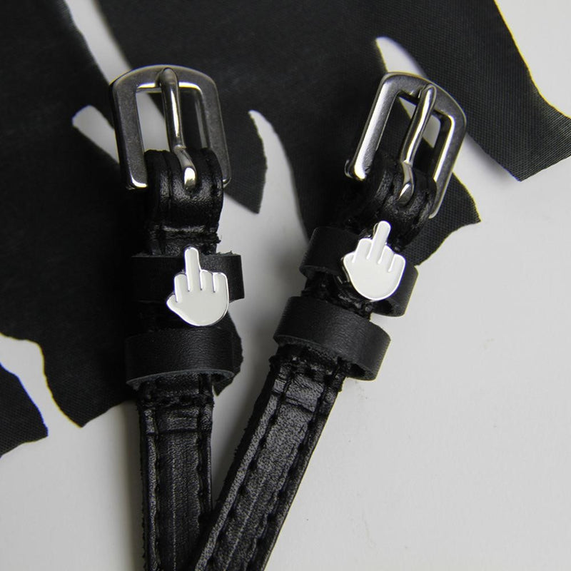 ManeJane Spur Straps with Charm - VARIOUS PATTERNS - Vision Saddlery