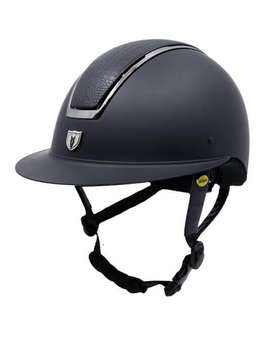 Tipperary Windsor "Croco Top" Helmet with MIPS- Wide Brim - Vision Saddlery