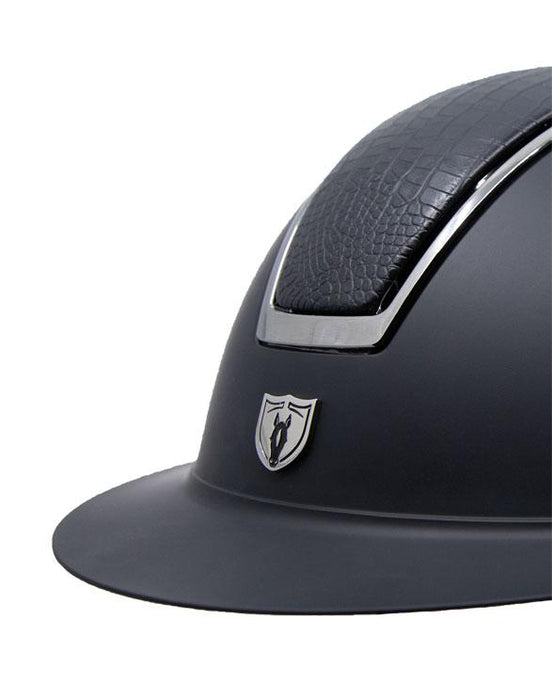 Tipperary Windsor "Croco Top" Helmet with MIPS- Wide Brim - Vision Saddlery