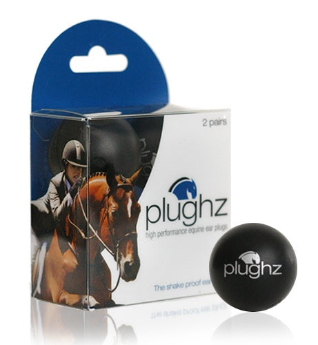 Plughz High Performance Equine Ear Plugs, 2 Pairs - Vision Saddlery