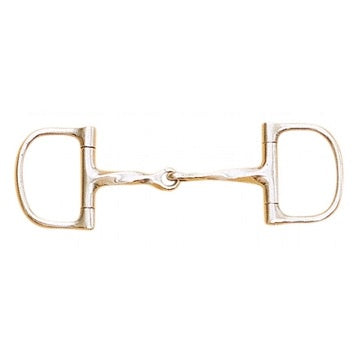 Slow Twist Dee Ring Bit - Vision Saddlery