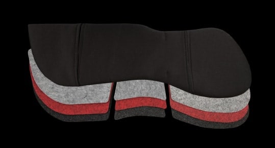 Winderen Correction Slim Jump Half Pad - 10mm - Vision Saddlery