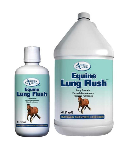 Omega Alpha Lung Flush - Vision Saddlery