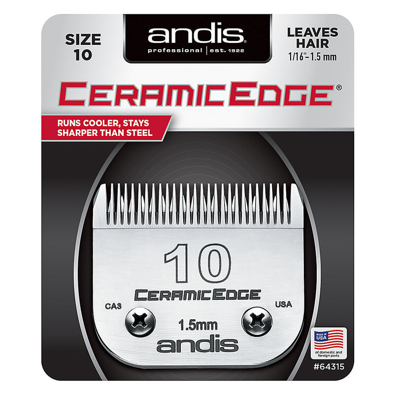 Andis Ceramic Edge #10 Blades - Vision Saddlery
