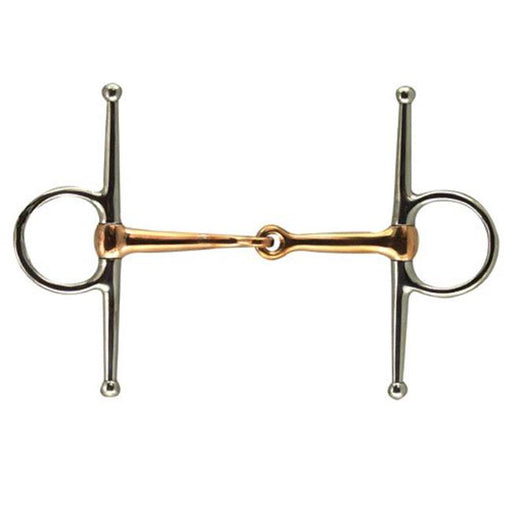 Full Cheek Copper Snaffle Bit 5 1/2 - Vision Saddlery