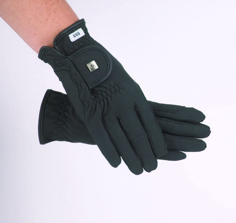 SSG Soft Touch Riding Gloves - Silk Lined - Vision Saddlery