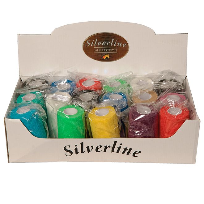 Silverline Cohesive Bandages-Assorted Colours - Vision Saddlery