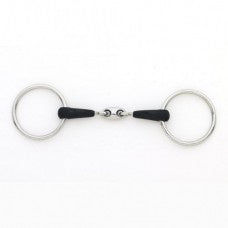 EcoPure Loose Ring Oval Peanut Moth Loose Ring Snaffle - Vision Saddlery