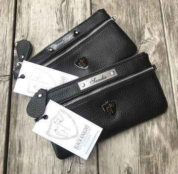 Black Knight Grand Prix Rider Wristlet, 8" by 4,5" - VARIOUS COLOURS - Vision Saddlery