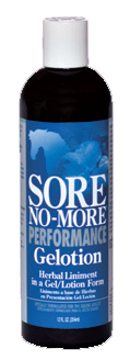 Sore No More Performance Gelotion - Vision Saddlery