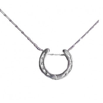 Sterling Silver Heart and Horseshoe Pendant with Horsehair Braid – Living  Horse Tails Jewellery by Monika