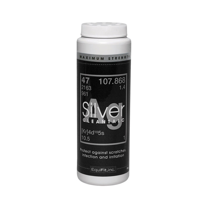 EquiFit AG Silver Clean Talc Max Strength - 50 grams - Vision Saddlery