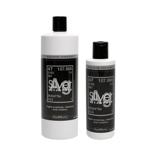 EquiFit AG Silver Clean Wash Max Strength - 32oz. - Vision Saddlery