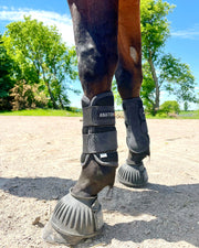 Anatomeq AirGuard Brush Boots - BLACK - Vision Saddlery