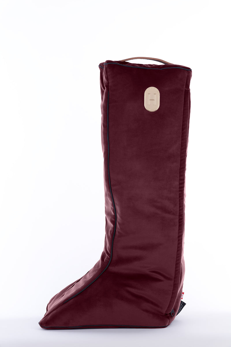 Hansen Equestrian Lush Velvet Boot Bag - Various Colours - Vision Saddlery