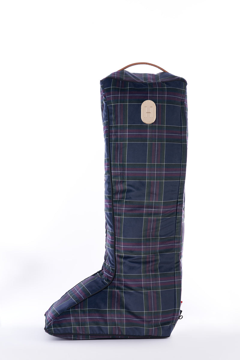 Hansen Equestrian Lush Velvet Boot Bag - Various Colours - Vision Saddlery