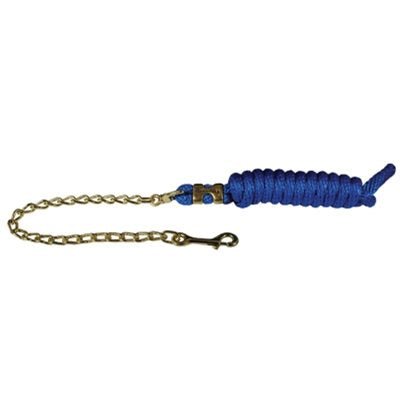 Poly Lead with Chain 8' - Vision Saddlery
