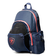 Ariat Ring Backpack - Navy/Red - Vision Saddlery