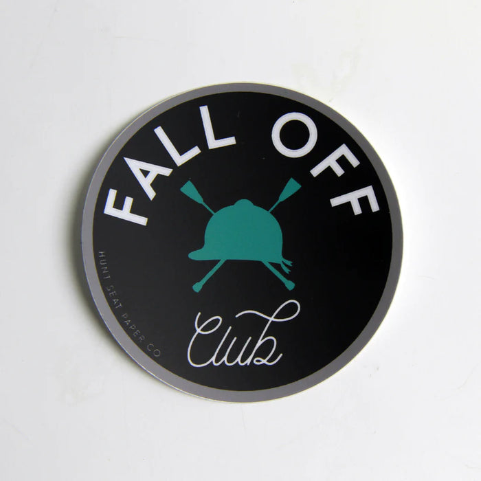 Hunt Seat Paper Co. "Fall Off Club" Sticker - Vision Saddlery