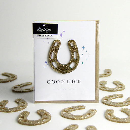 Hunt Seat Paper Co. "Good Luck" Charm Greeting Card - Vision Saddlery