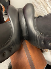 Consignment-Vision Model D Dressage Saddle 17" - Vision Saddlery