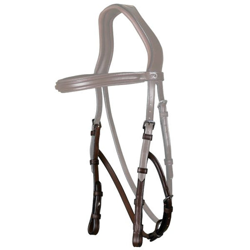Dy'on D Collection Hackamore Cheek Pieces - Vision Saddlery