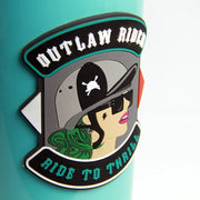Hunt Seat Paper Co. "Outlaw Rider" PVC Patch - Vision Saddlery