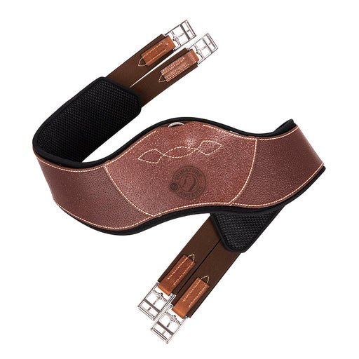 Antares Signature Hunter Girth with Removable Synthetic Sheepskin Liner - Vision Saddlery