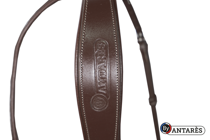 Antares Signature Flash Noseband Snaffle Bridle - Vision Saddlery
