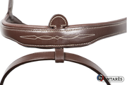 Antares Signature Flash Noseband Snaffle Bridle - Vision Saddlery