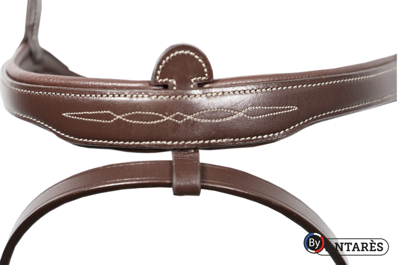 Antares Signature Flash Noseband Snaffle Bridle - Vision Saddlery