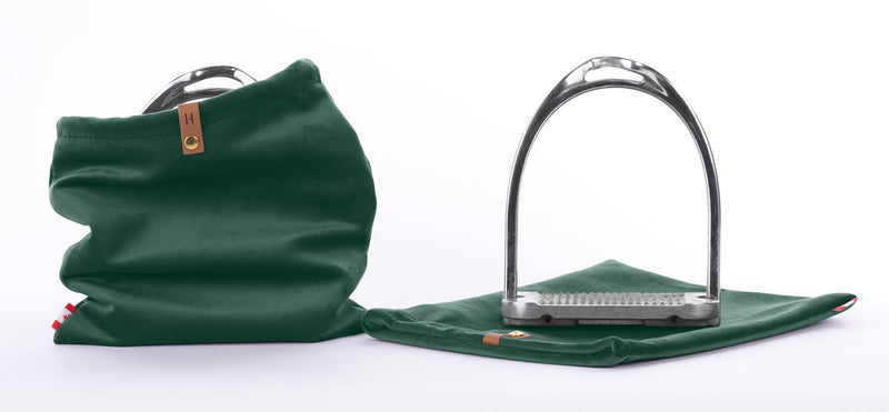 Hansen Equestrian Lush Velvet Stirrup Covers - Various Colours - Vision Saddlery