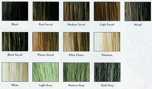 Trophy Tails Hunter Tail Extension, Medium Sorrel - Vision Saddlery