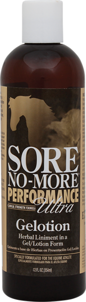 Sore No More Performance Ultra Gelotion - Vision Saddlery