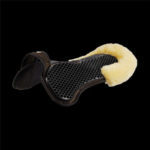 Acavallo Wither Free Hex Gel Pad With Sheepskin Trim - Vision Saddlery