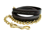 Walsh Fancy Lead with 24" Chain - Vision Saddlery