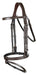 Dy'on Working Collection Flat Flash Bridle with Snap Hooks - Vision Saddlery