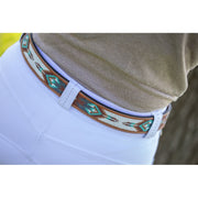 Penelope Pearl Belt - BRANDY - Vision Saddlery
