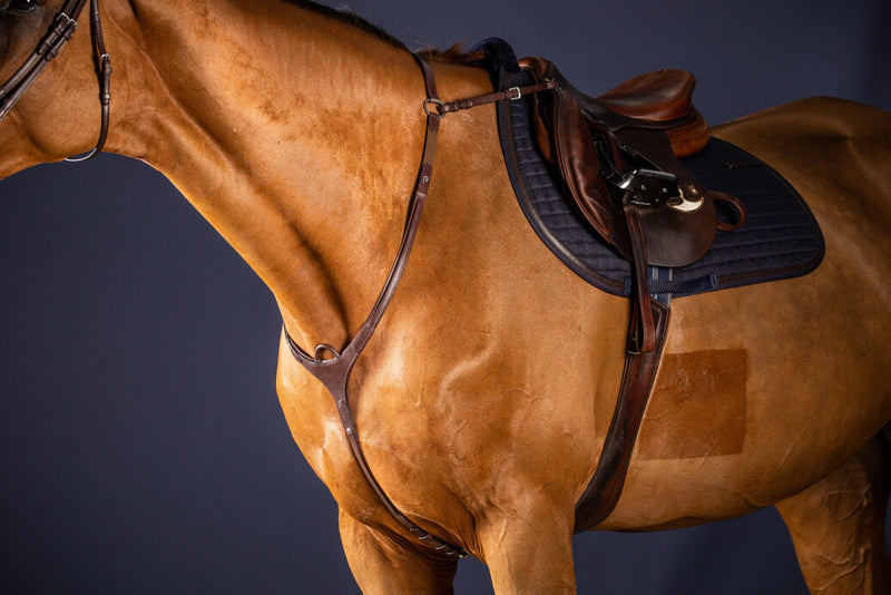 Dy'on New English Collection Bridge Breastplate - Vision Saddlery