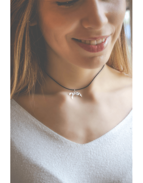 Penelope Equestrian Necklace - Silver OR Gold - Vision Saddlery