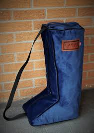 Hansen Equestrian Lush Velvet Boot Bag - Vision Saddlery