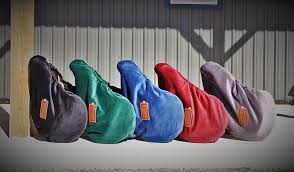 Hansen Equestrian Lush Velvet Saddle Cover - Vision Saddlery