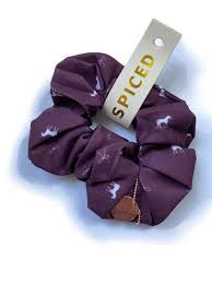 Spiced Equestrian Scrunchies - VARIOUS COLOURS/PATTERNS - Vision Saddlery