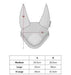 LeMieux Diamante Acoustic Fly Hood - 2 Colours - Vision Saddlery