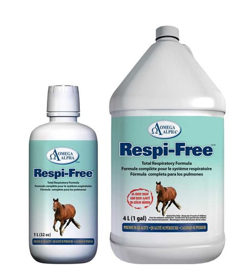 Omega Alpha Respi-Free - Vision Saddlery