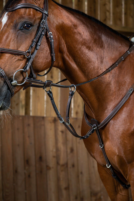 Hobby Horse Bridle With Martingale 