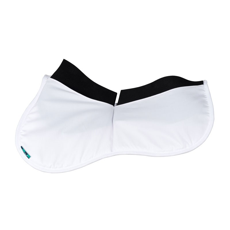 NuuMed HiWither 2-Pocket Shimmable Half Pad with Wool - Vision Saddlery